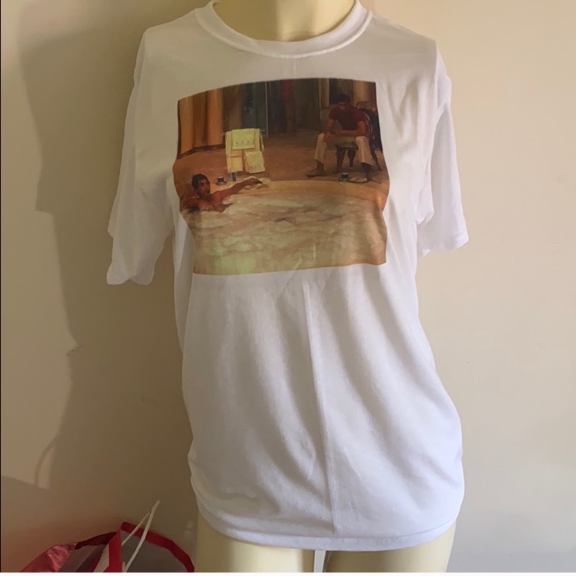Scarface In Jacuzzi Graphic Tee